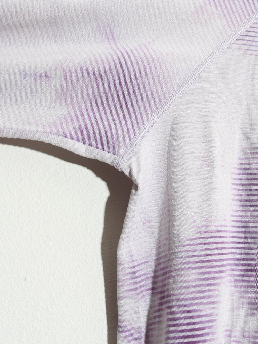 Lululemon Swiftly Tech Long Sleeve Shirt 2.0 Shibori Stripe Wisteria Purple 10 - Picture 3 of 15